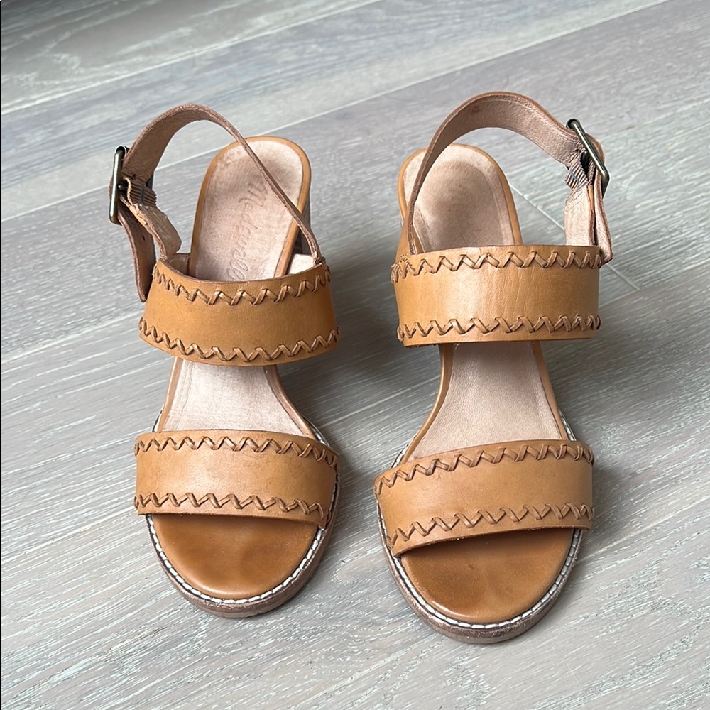 Madewell Tan Leather Women's Sandals Size 6